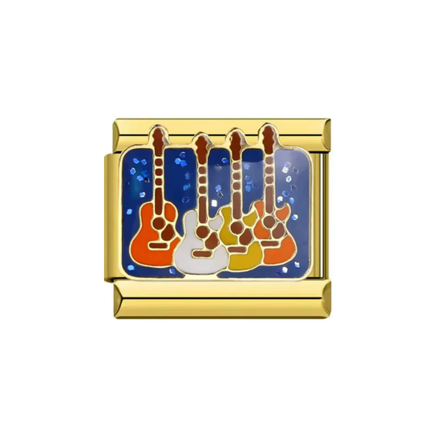 Group of Guitars