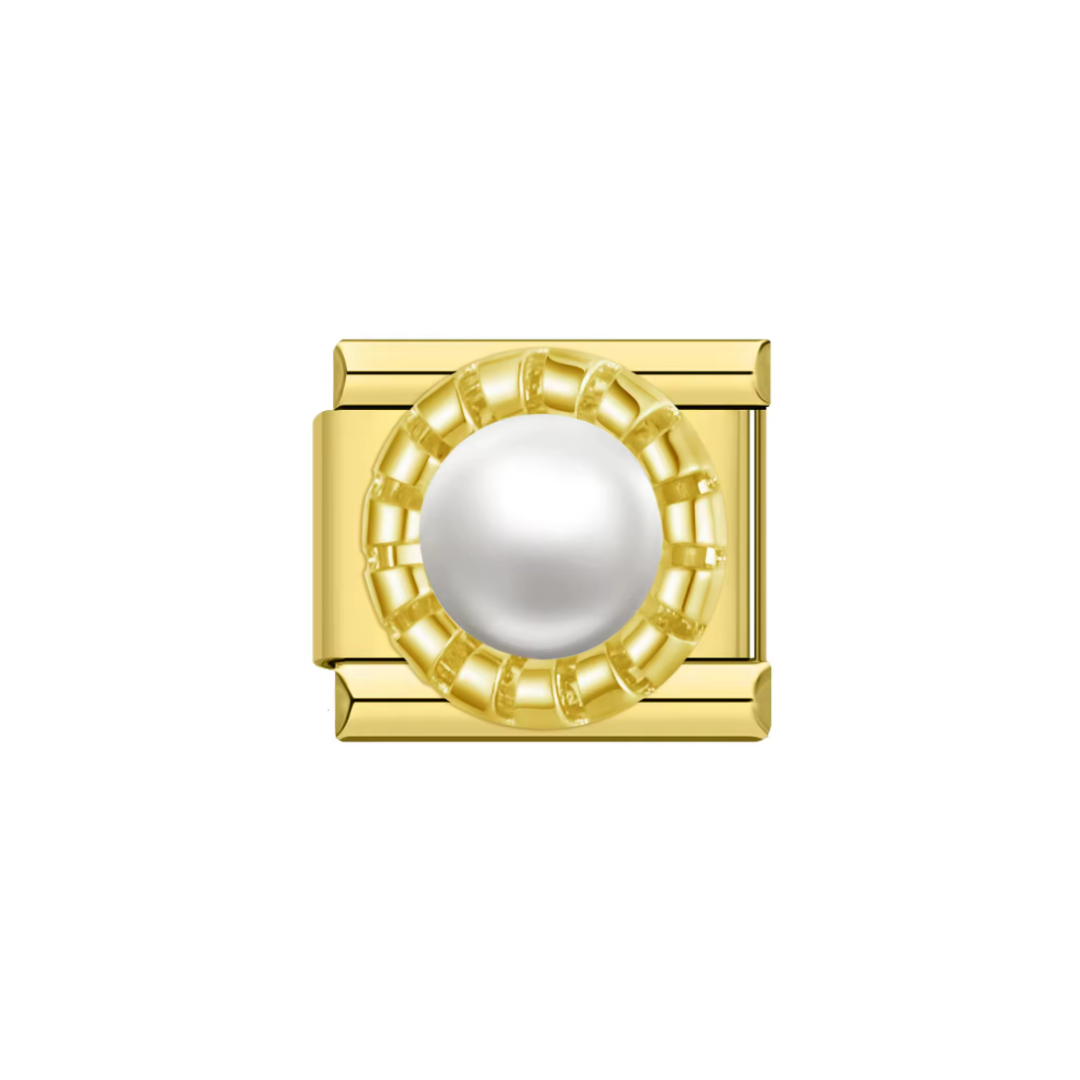 Pearl Halo Charm