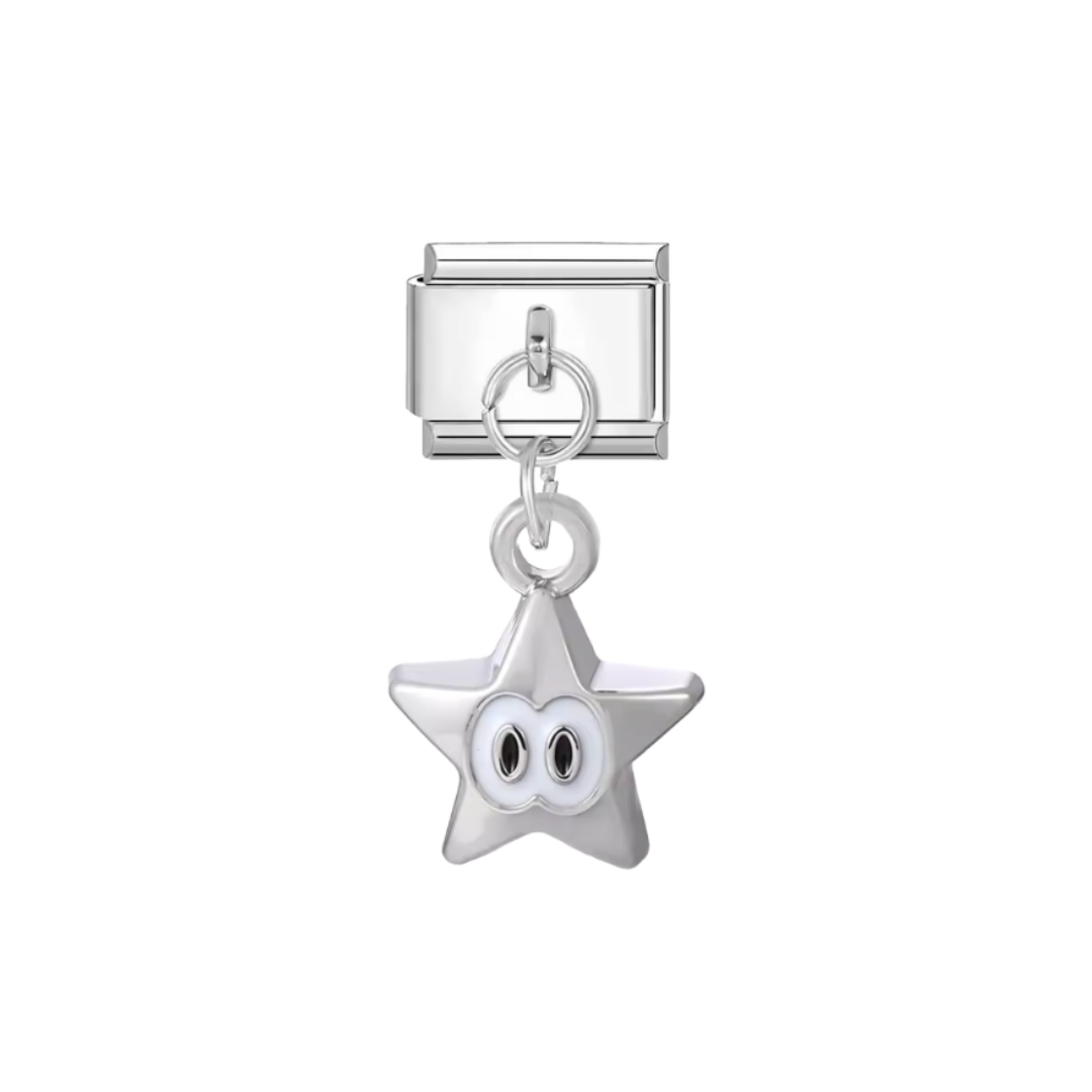 Happy star dangle