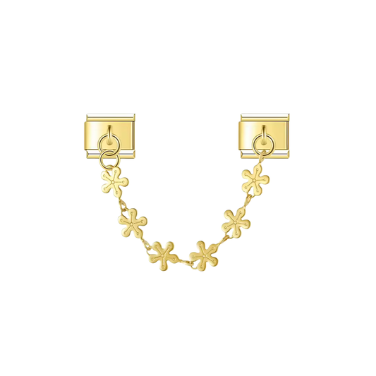 Dainty Flower Linking Charm