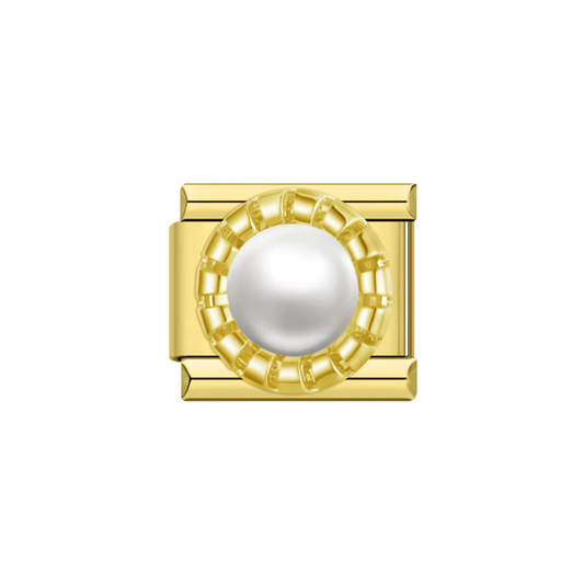 Pearl Halo Charm