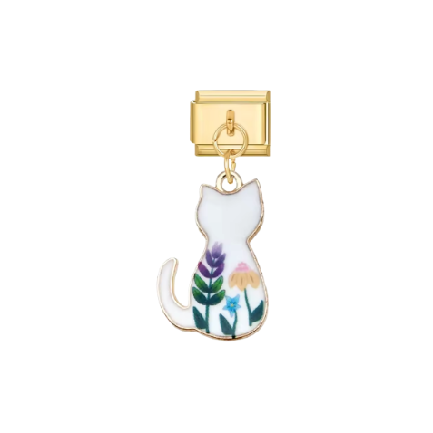 White Cat Dangle