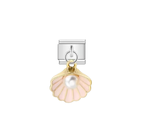Pink Seashell Dangle