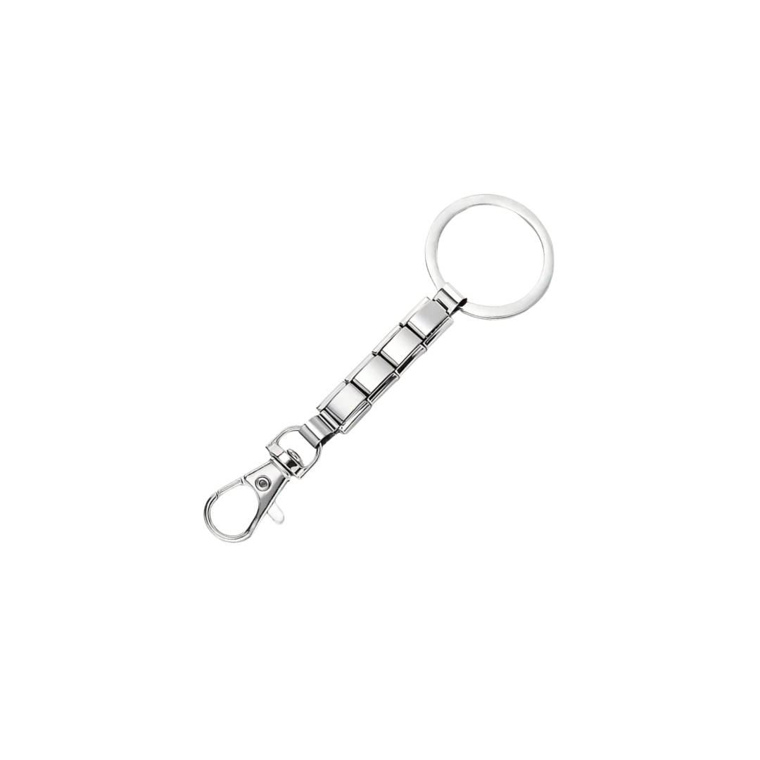 Silver keychain