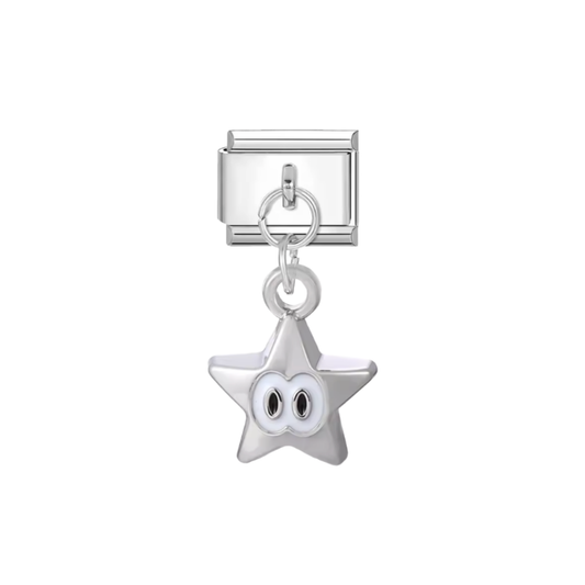 Happy star dangle