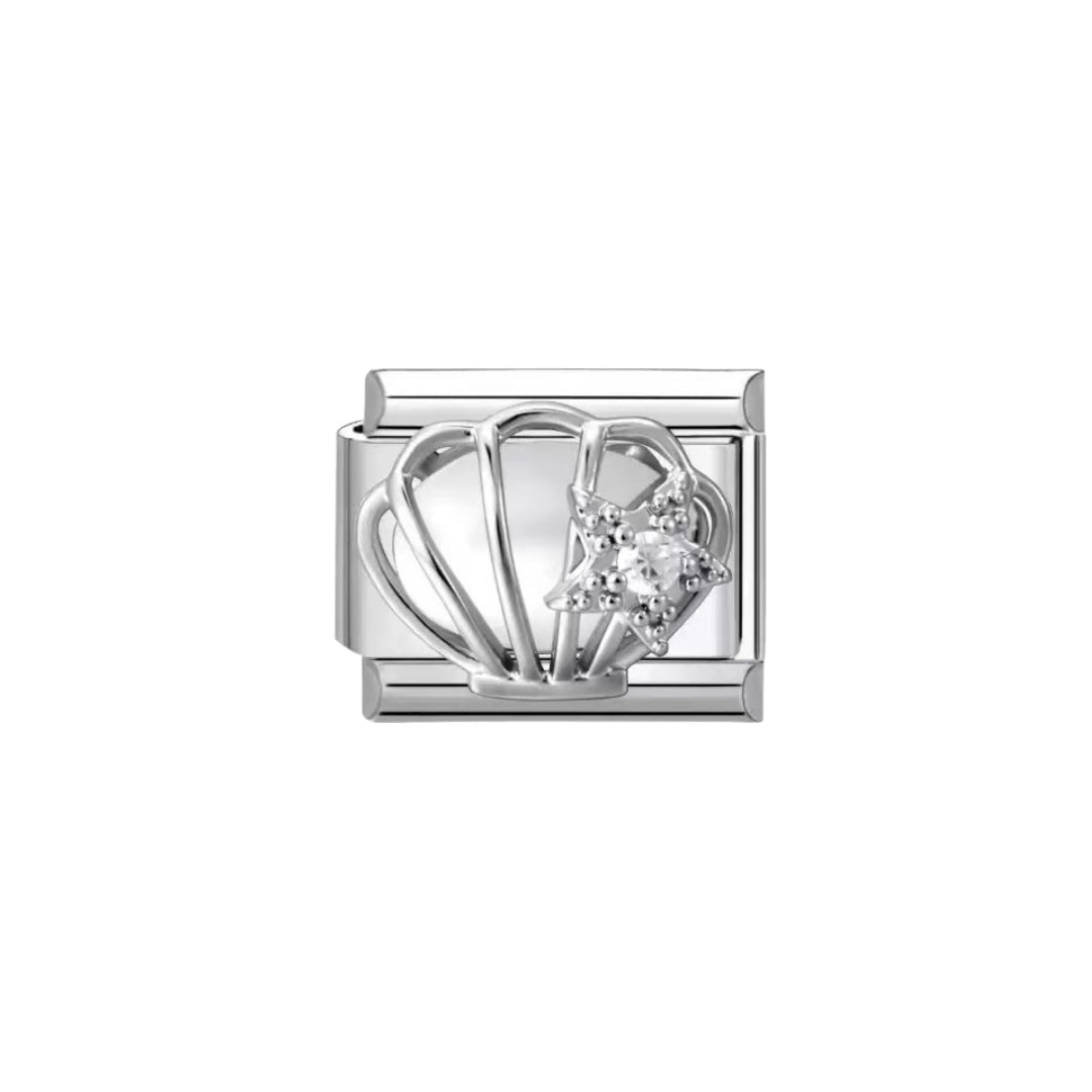 Silver charm shell