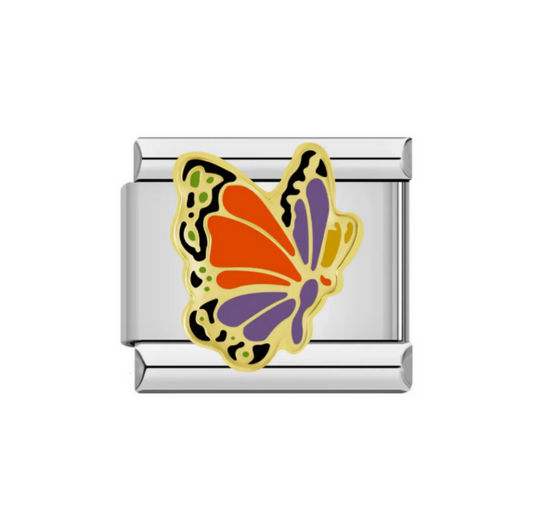 Purple and Orange Butterfly