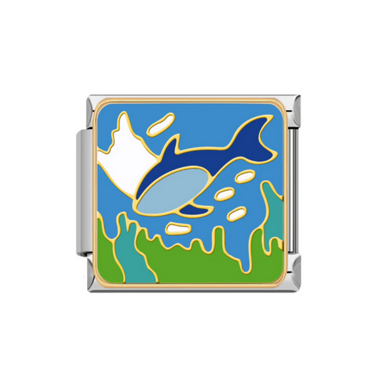 Swimming Whale