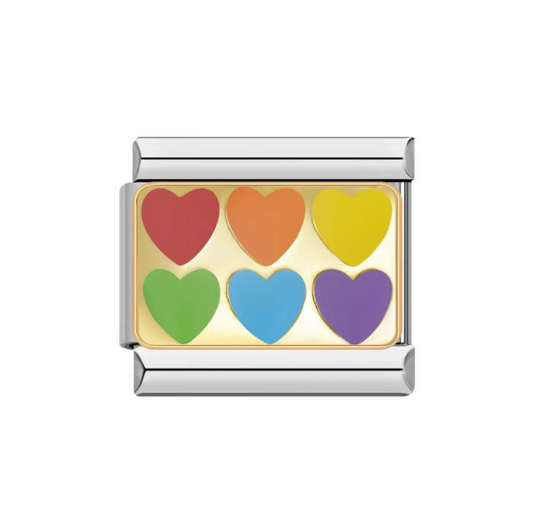 Rainbow Hearts