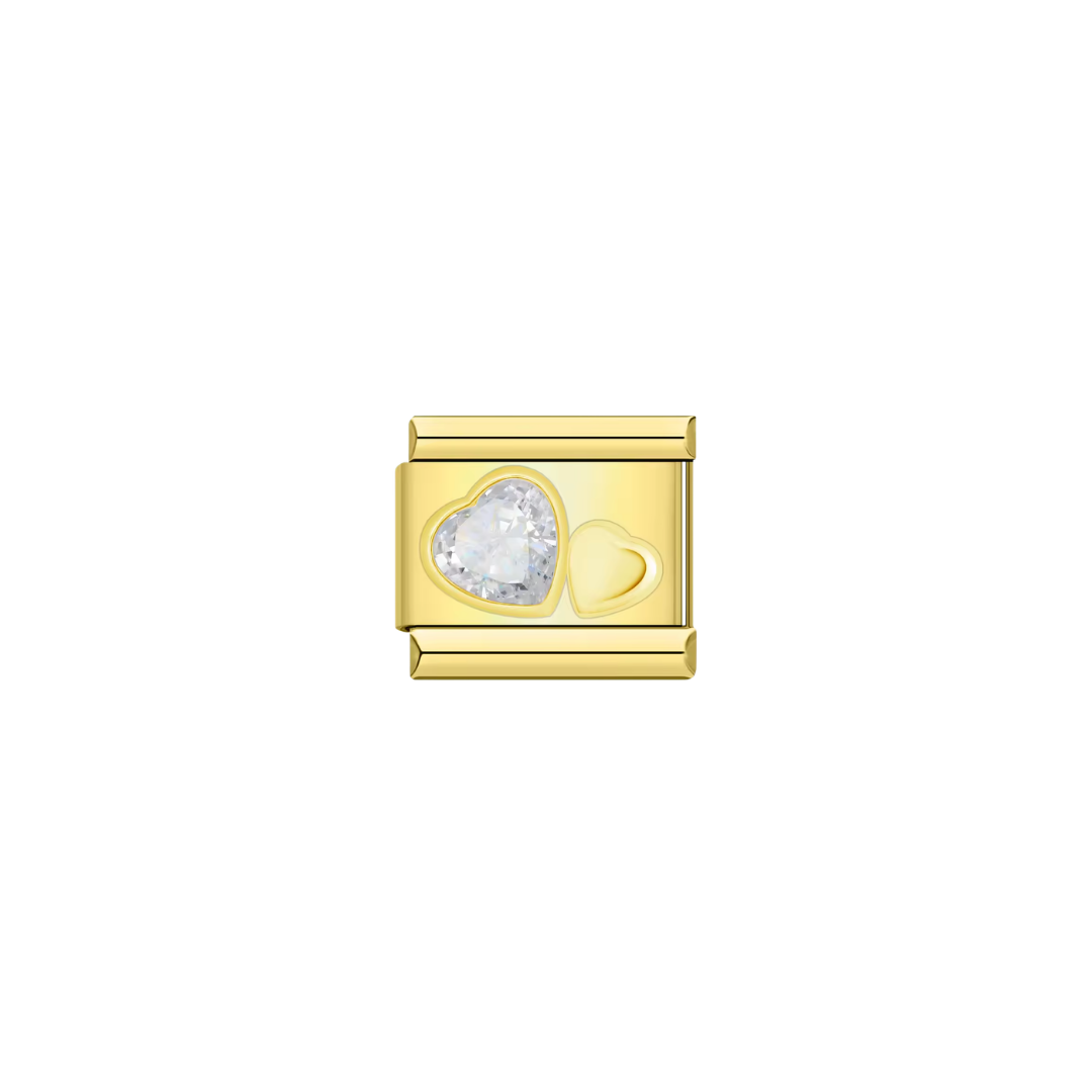White Crystal Heart