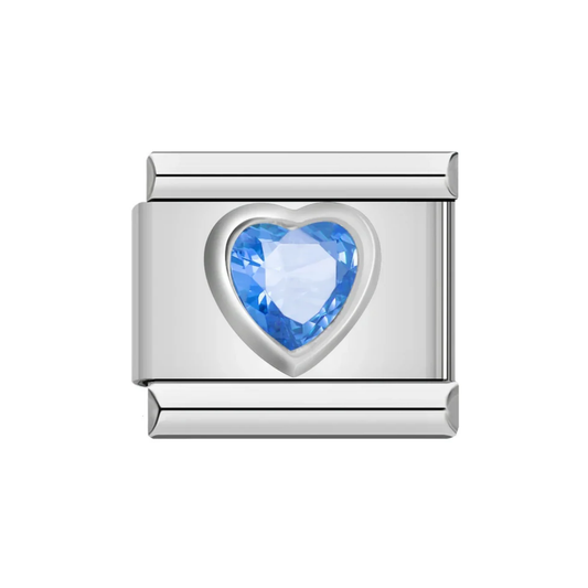 Blue Heart Gem