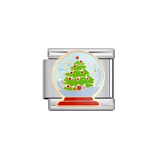 Christmas Snow Globe Charm