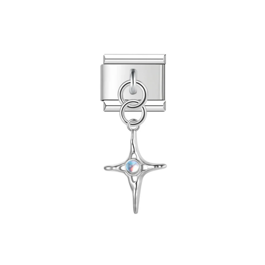 Star Dangle with Crystal