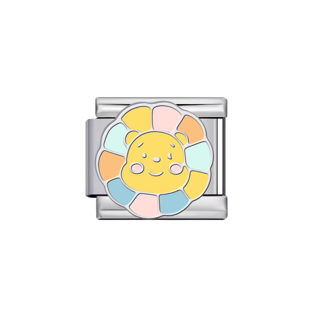 Bear Character in Flower
