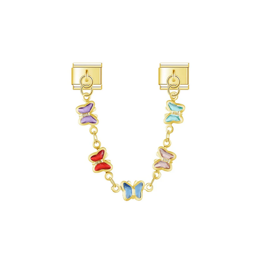 Butterfly Dangle Linking Charm