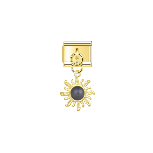 Black Sun Charm