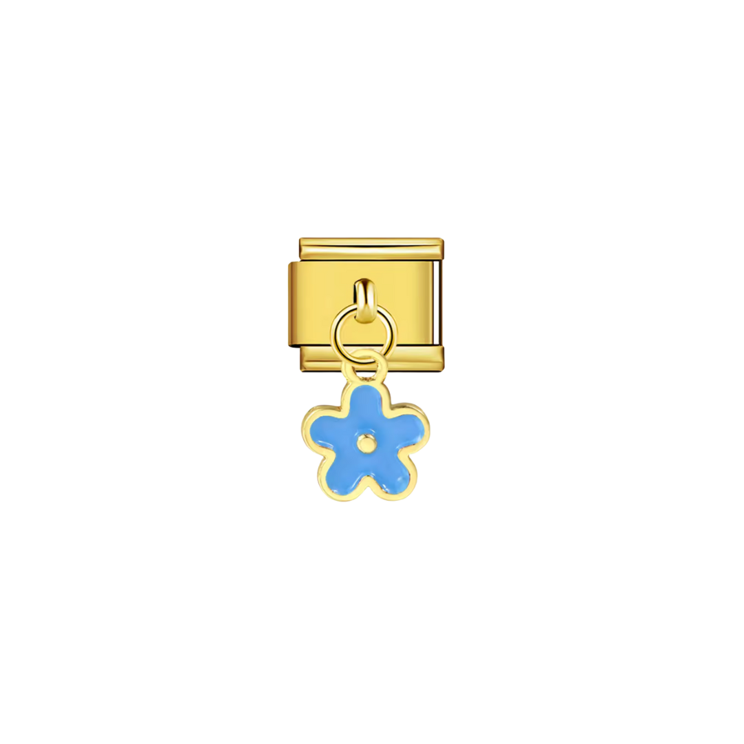 Blue Blossom Dangle