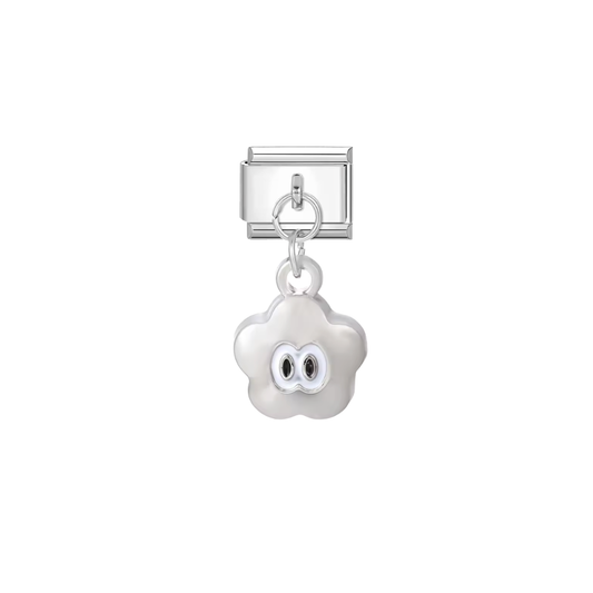 Smiley Cloud Dangle