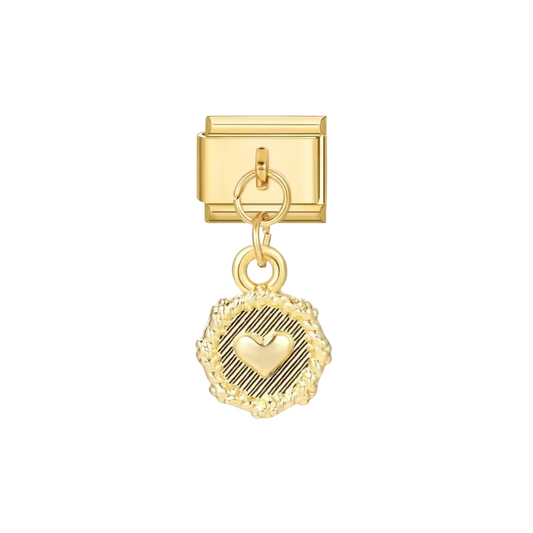 Golden Love Medallion